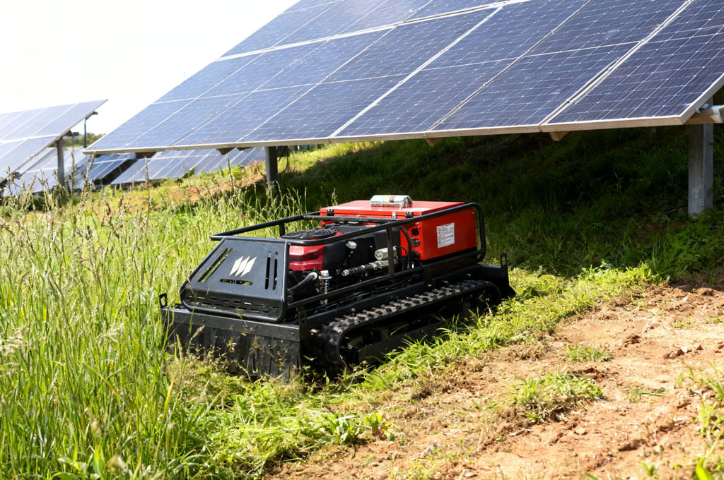 光伏电站除草机器人